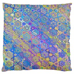 Boho Retro Wildflower Print Standard Flano Cushion Case (one Side) by SpinnyChairDesigns