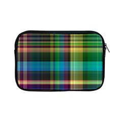 Colorful Madras Plaid Apple Ipad Mini Zipper Cases by SpinnyChairDesigns