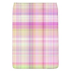 Pink Madras Plaid Removable Flap Cover (l) by SpinnyChairDesigns