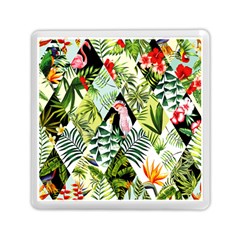 Flamingo Ropical Memory Card Reader (square) by designsbymallika