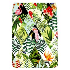 Flamingo Ropical Removable Flap Cover (l) by designsbymallika