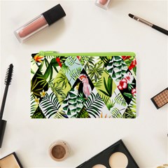 Flamingo Ropical Cosmetic Bag (xs) by designsbymallika