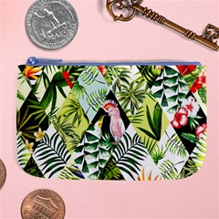 Flamingo Ropical Large Coin Purse by designsbymallika