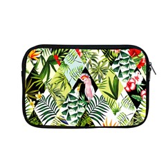 Flamingo Ropical Apple Macbook Pro 13  Zipper Case by designsbymallika