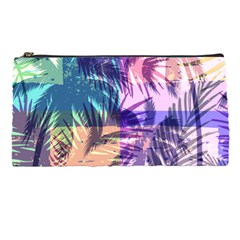 Purple Tropical Pattern Pencil Case by designsbymallika