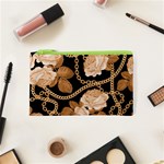 Offwhite Chain Pattern Cosmetic Bag (XS) Front