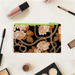 Offwhite Chain Pattern Cosmetic Bag (XS) Back