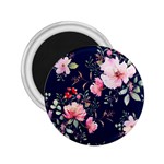 Printed Floral Pattern 2.25  Magnets Front