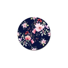 Printed Floral Pattern Golf Ball Marker by designsbymallika