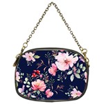 Printed Floral Pattern Chain Purse (Two Sides) Front