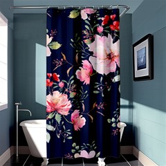 Printed Floral Pattern Shower Curtain 36  X 72  (stall)  by designsbymallika