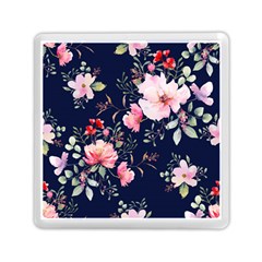 Printed Floral Pattern Memory Card Reader (square) by designsbymallika