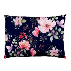 Printed Floral Pattern Pillow Case (two Sides) by designsbymallika