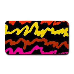 Multicolored Scribble Abstract Pattern Medium Bar Mats by dflcprintsclothing