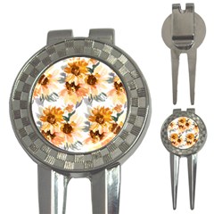 Sunflowers 3-in-1 Golf Divots