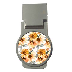 Sunflowers Money Clips (round) 