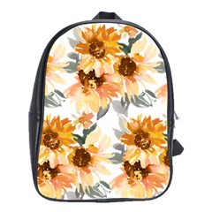 Sunflowers School Bag (large)