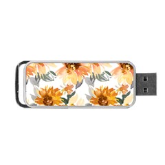 Sunflowers Portable Usb Flash (two Sides) by Angelandspot