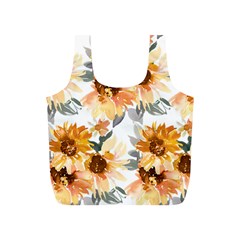 Sunflowers Full Print Recycle Bag (s) by Angelandspot