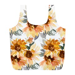 Sunflowers Full Print Recycle Bag (l)