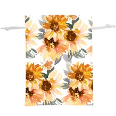 Sunflowers  Lightweight Drawstring Pouch (xl) by Angelandspot