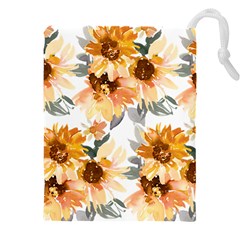 Sunflowers Drawstring Pouch (5xl)