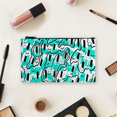 Doodle Art Minimal Drawing Pen Cosmetic Bag (small)