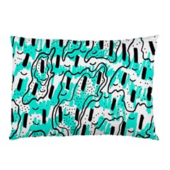 Doodle Art Minimal Drawing Pen Pillow Case (two Sides) by HermanTelo