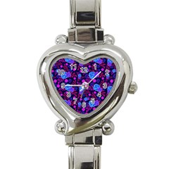 Backgroung Rose Purple Wallpaper Heart Italian Charm Watch by HermanTelo