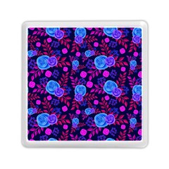 Backgroung Rose Purple Wallpaper Memory Card Reader (square)