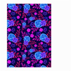 Backgroung Rose Purple Wallpaper Small Garden Flag (two Sides)