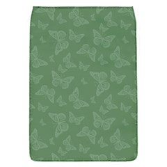 Asparagus Green Butterfly Print Removable Flap Cover (s) by SpinnyChairDesigns