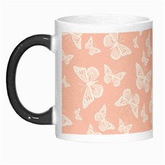 Peaches and Cream Butterfly Print Morph Mugs