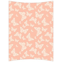 Peaches and Cream Butterfly Print Back Support Cushion