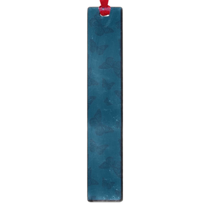 Indigo Dye Blue Butterfly Pattern Large Book Marks