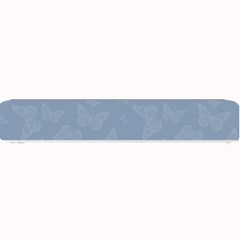 Faded Blue Butterfly Print Small Bar Mats by SpinnyChairDesigns