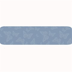 Faded Blue Butterfly Print Large Bar Mats by SpinnyChairDesigns