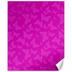 Fuchsia Butterfly Print  Canvas 11  x 14  10.95 x13.48  Canvas - 1