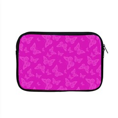 Fuchsia Butterfly Print  Apple Macbook Pro 15  Zipper Case by SpinnyChairDesigns