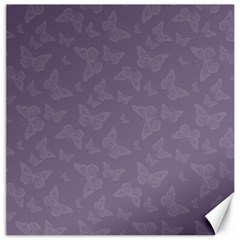 Grape Compote Butterfly Print Canvas 12  X 12  by SpinnyChairDesigns