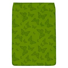 Avocado Green Butterfly Print Removable Flap Cover (S)