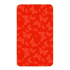 Vermilion Red Butterfly Print Memory Card Reader (rectangular) by SpinnyChairDesigns