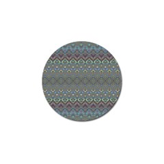 Boho Sweetheart Pattern Golf Ball Marker (4 Pack) by SpinnyChairDesigns