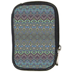 Boho Sweetheart Pattern Compact Camera Leather Case by SpinnyChairDesigns