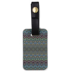 Boho Sweetheart Pattern Luggage Tag (one Side) by SpinnyChairDesigns