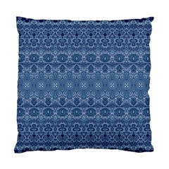 Boho Denim Blue Standard Cushion Case (one Side) by SpinnyChairDesigns