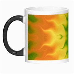 Lemon Lime Tie Dye Morph Mugs by SpinnyChairDesigns