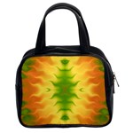 Lemon Lime Tie Dye Classic Handbag (Two Sides) Front