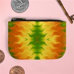 Lemon Lime Tie Dye Mini Coin Purse Front