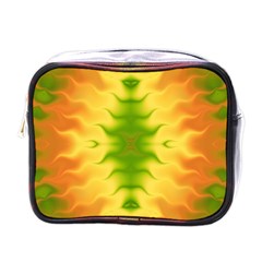 Lemon Lime Tie Dye Mini Toiletries Bag (one Side) by SpinnyChairDesigns